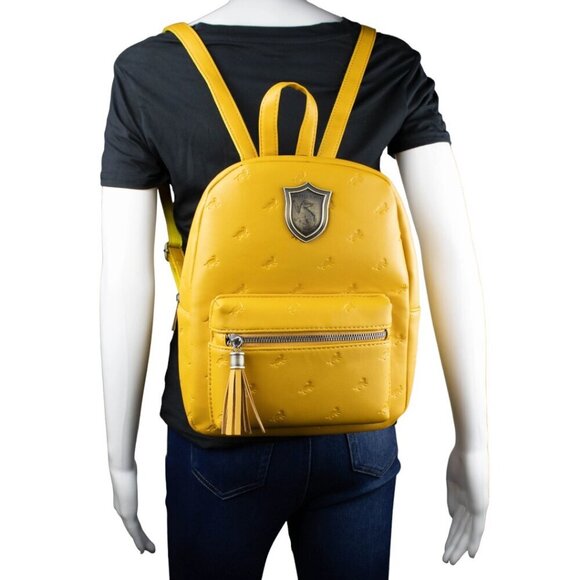 NEW Hufflepuff Hogwarts House (Harry Potter) Mini Backpack - Picture 11 of 11
